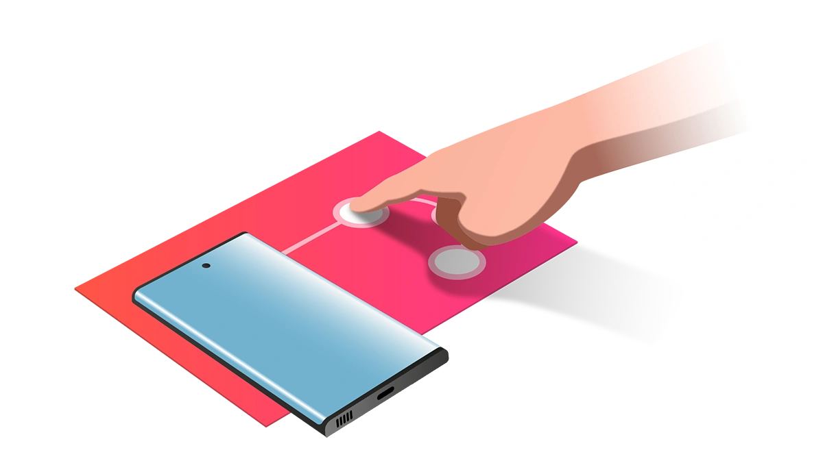 2. Touchpoints berühren